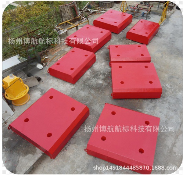 博航生产桥梁桥墩防撞设施，自浮式防撞块，固定式防撞墩