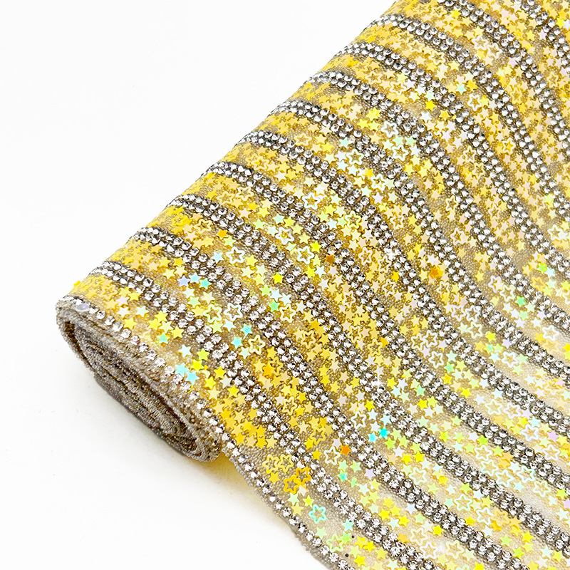 Personalidad creativa sequinilla fiesta joyas decoración fiesta ficha accesorios de perforación de perforación caliente