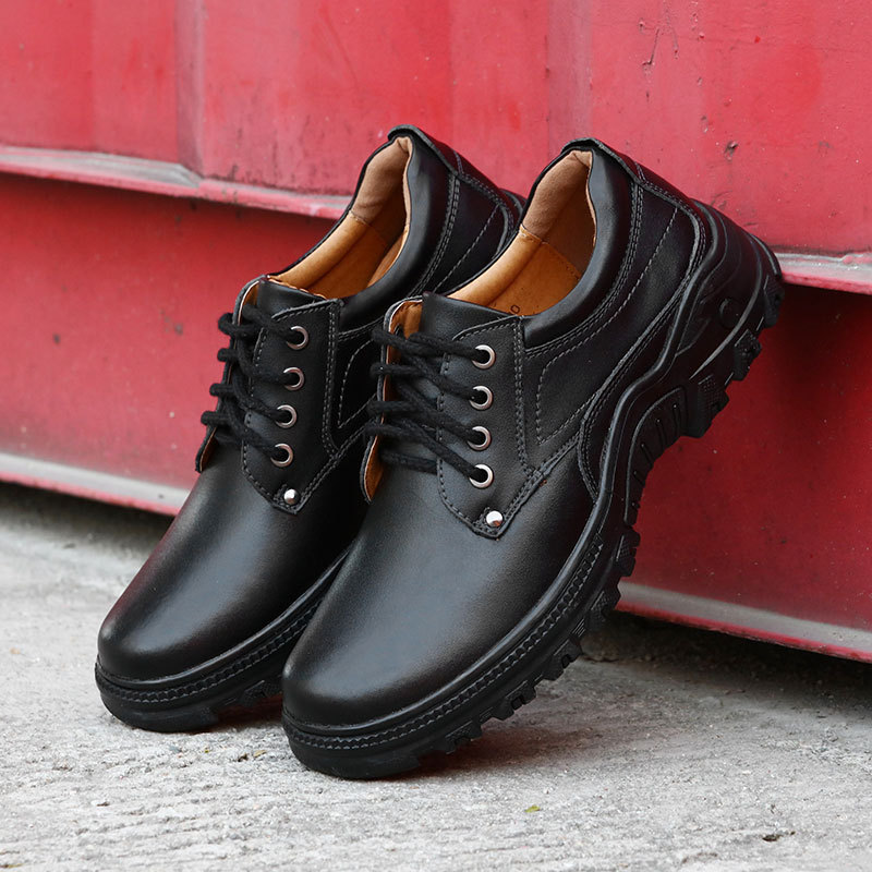 Leather Shoes Men's Leather Large Size Men's Outdoor Shoes Casual Leather Shoes Hiking Shoes_vogvips.com