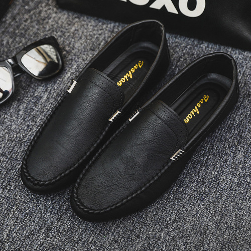 Doudou Shoes Men's  Spring New Casual Loafers Driving One-Step Internet Celebrity Men's Shoes Lightweight Summer Trendy Shoes