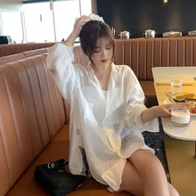 2026春季染色工艺软缎面料常规版型高弹舒适休闲欧美风格女式衬衫
