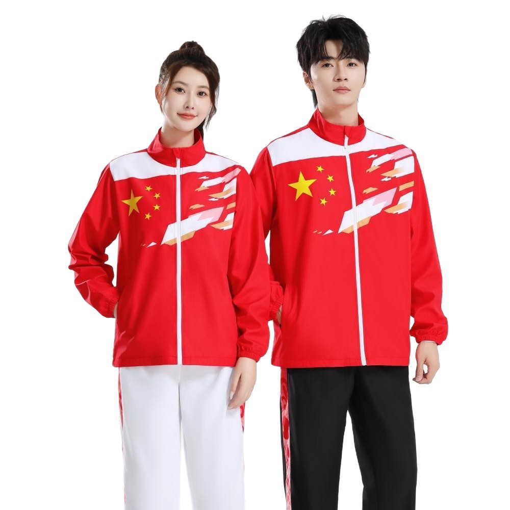 2025秋冬新款运动队服外套轻便保暖学生运动会出场服训练服