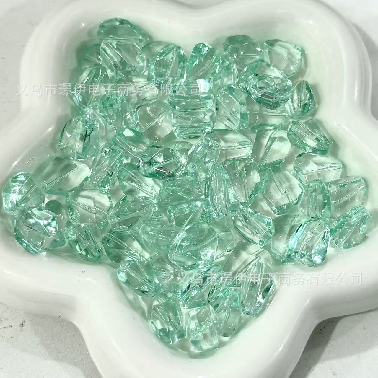 Jelly 12X16mm imitación polvo natural amatista cristal irregular cuentas sueltas bricolaje hecho a mano collar de cuentas material