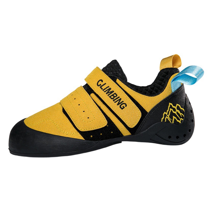 Cross-border Hot Sale CUHK Children's Rock Climbing Shoes Teenage Male and Female Adult Professional Entry Non-slip Velcro Training Shoes