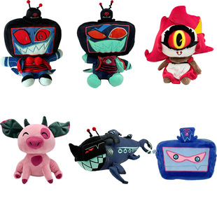 �羳��Ʒ25cm Hazbin Hotel�O���ϴ�С��ë�q��ߵتz�͗�����