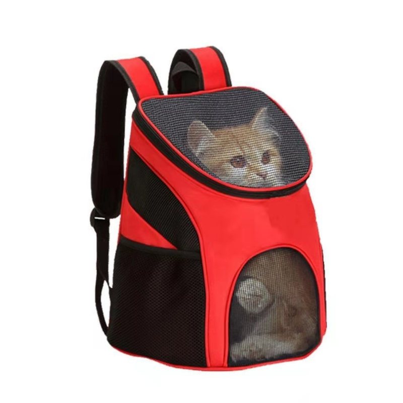 メーカー直送ペット用品ペット旅行お出かけキャリーバッグ折りたたみ可能メッシュ犬猫リュックサック|undefined