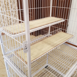 Pet Mat, Cat Sisal Floor Mat, Natural Thickeneded and Scratch-Resistant, Universal Cat Cage Special Platform Mat, Cat Claw Mat for All Seasons