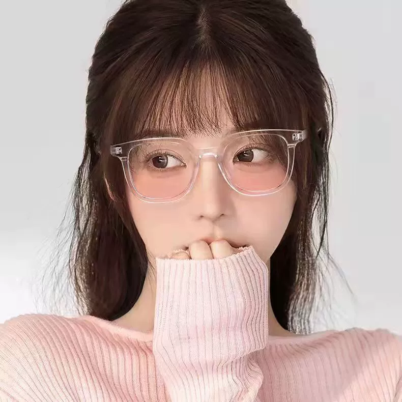 Face blush, glasses, universal sunglasses, gradient, high-quality style
