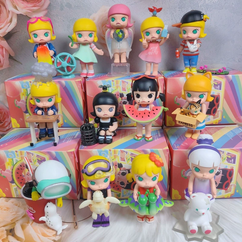 Bubble/Matt Blind Box Molly Моя детская серия Blind Box ручные фигуры стильные игрушки украшения подарки