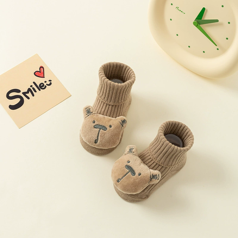 Children's autumn non-slip cartoon socks for new born
