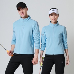 Spring and Autumn Couples Sports suit Men's and Women's Casual Outdoor Sportswear Long Sleeve Two-Piece Set Printable LOGO