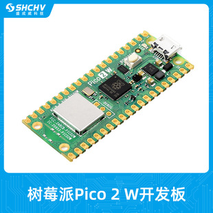 Raspberry Pi Pico 2W Development Board with WIFI Internet of Things RP2350 Dual Core Raspberry Pico 2W