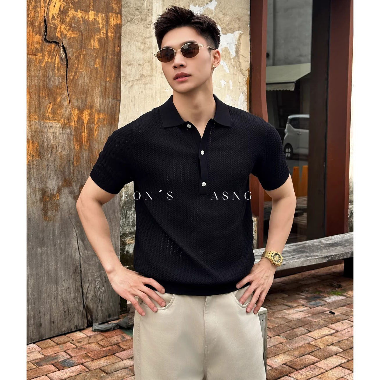 Camisas de punto de estilo antiguo, camisetas de manga corta, camisetas de hombre, texturas de verano comerciales, fábrica transfronteriza al por mayor
