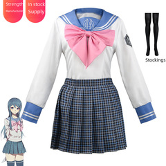 彈丸論破輪舞cosplay舞園沙耶香cos服裝jk水手服