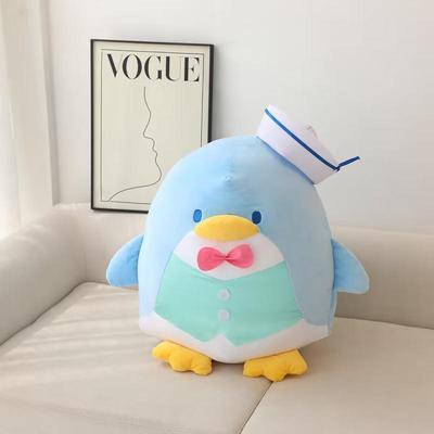 블루 펭귄 대형 인형