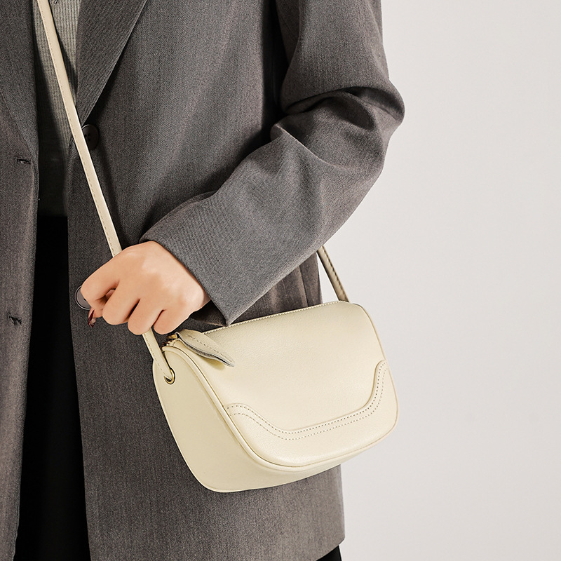 Genuine Leather Women's Phone 2026 New Fashion Trendy Ladies' Crossbody Versatile Simple Shoulder Bag_voghion.com