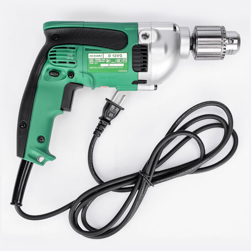 HiKOKI D13VG Hitachi 13mm taladro de mano de alta potencia (ajuste de velocidad / 800W)