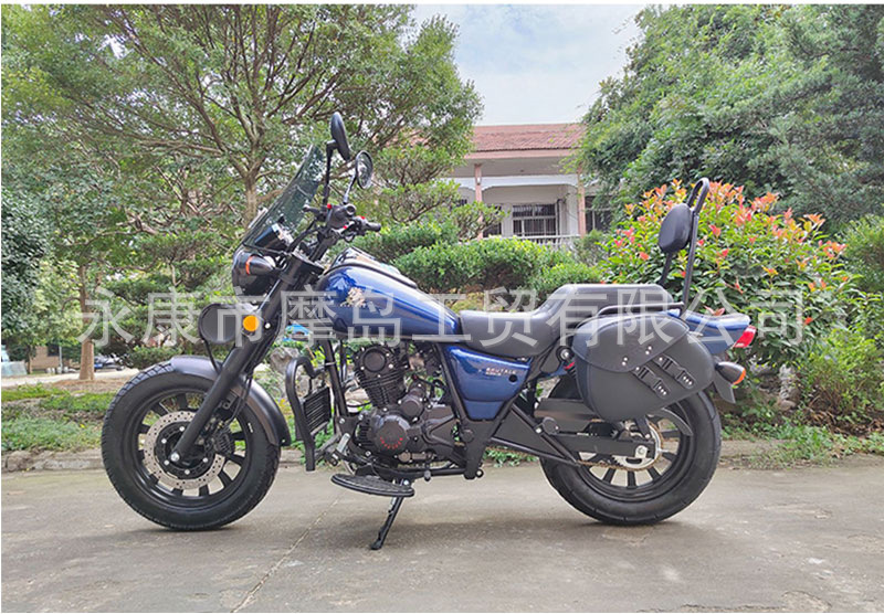 Genuine Original Single-Cylinder Water-Cooled 200Cc Retro Storm Straddle Ride Prince Model Motorcycle Can Be Registered