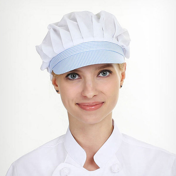 Taller de fábrica de alimentos gorra de trabajo transpirable gorra de cantina sin polvo hembra cocina coreana comedor restaurante anti-caída gorra de polvo