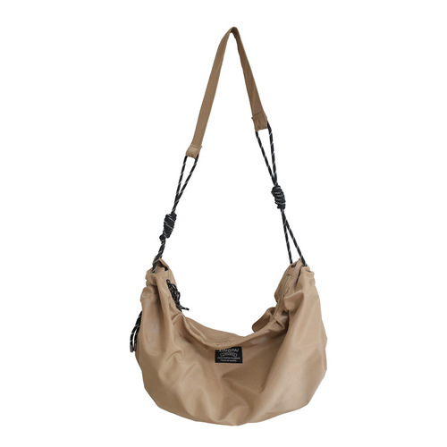 Men's bag new shoulder crossbody bag nylon sports large capacity travel men's backpack men's and women's shoulder bag