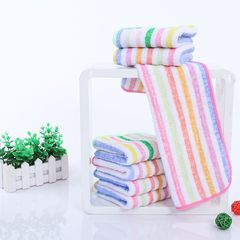 Children's Bamboo Fiber Colorful Bandana, Pure Cotton Soft Absorbent Kindergarten Child Bandana Wholesale 25*50cm