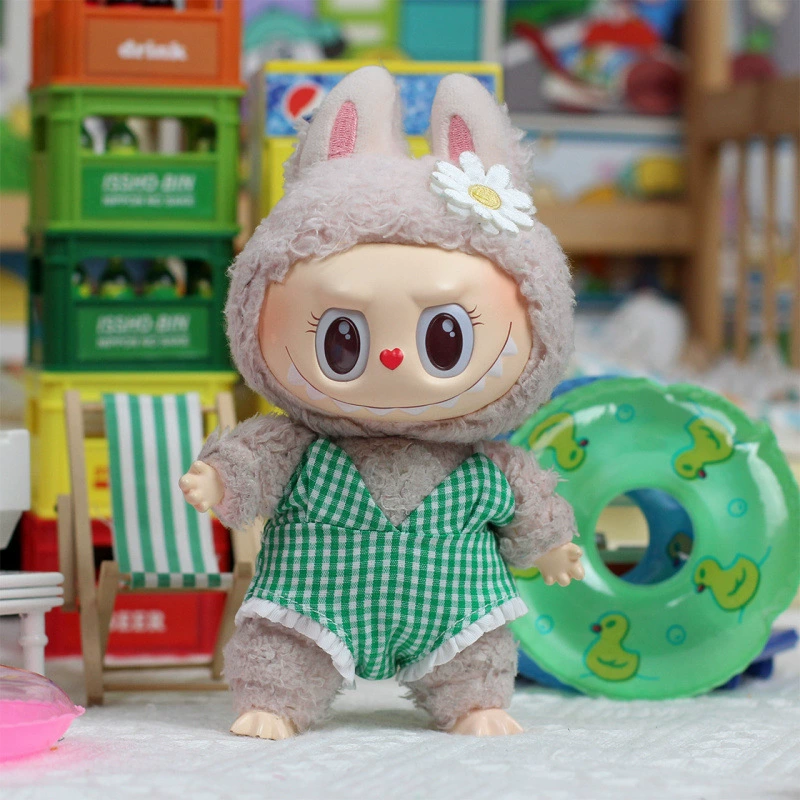 Только одежда (Labubu) набор платья для куклы 17 см, разнообразные стили и аксессуары, множество вариантов костюмов