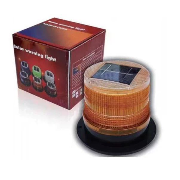 Светодиодная сигнальная лампа солнечного магнитного притяжения световой сигнал магнитного всасывания крыша автомобиля вспышка света ночного дорожного движения