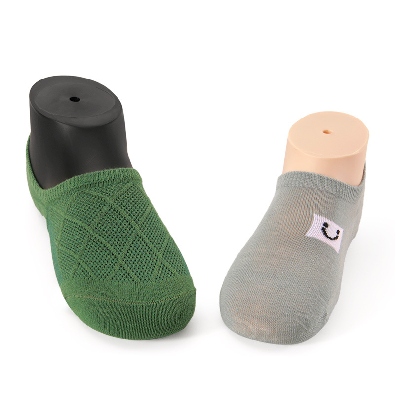 Plastic PVC Creative Men and Women's Flat Foot Socks Model Low Hand…