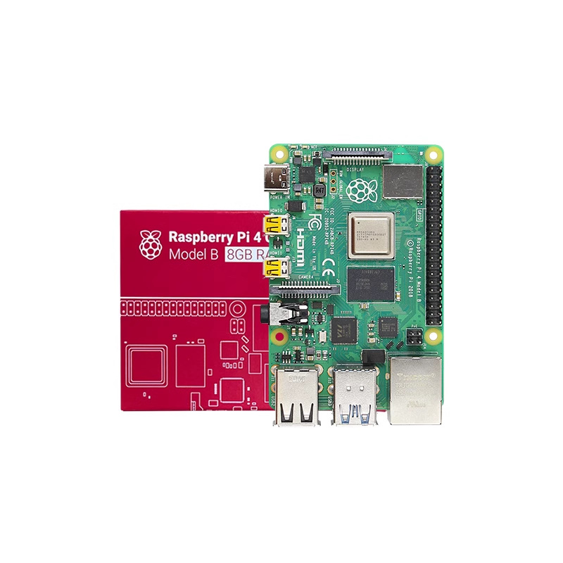 Однокристальный компьютер Raspberry Pi 4 Model B (RaspberryPi) — RAM 1/2/4/8 GB, питание USB-C, HDMI
