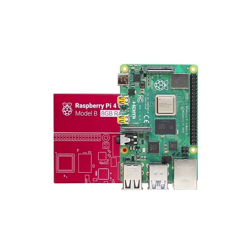 Однокристальный компьютер Raspberry Pi 4 Model B (RaspberryPi) — RAM 1/2/4/8 GB, питание USB-C, HDMI