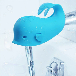 Foreign trade hot faucet cover baby bath silicone anti-collision cover faucet protective cover bathtub water outlet cover