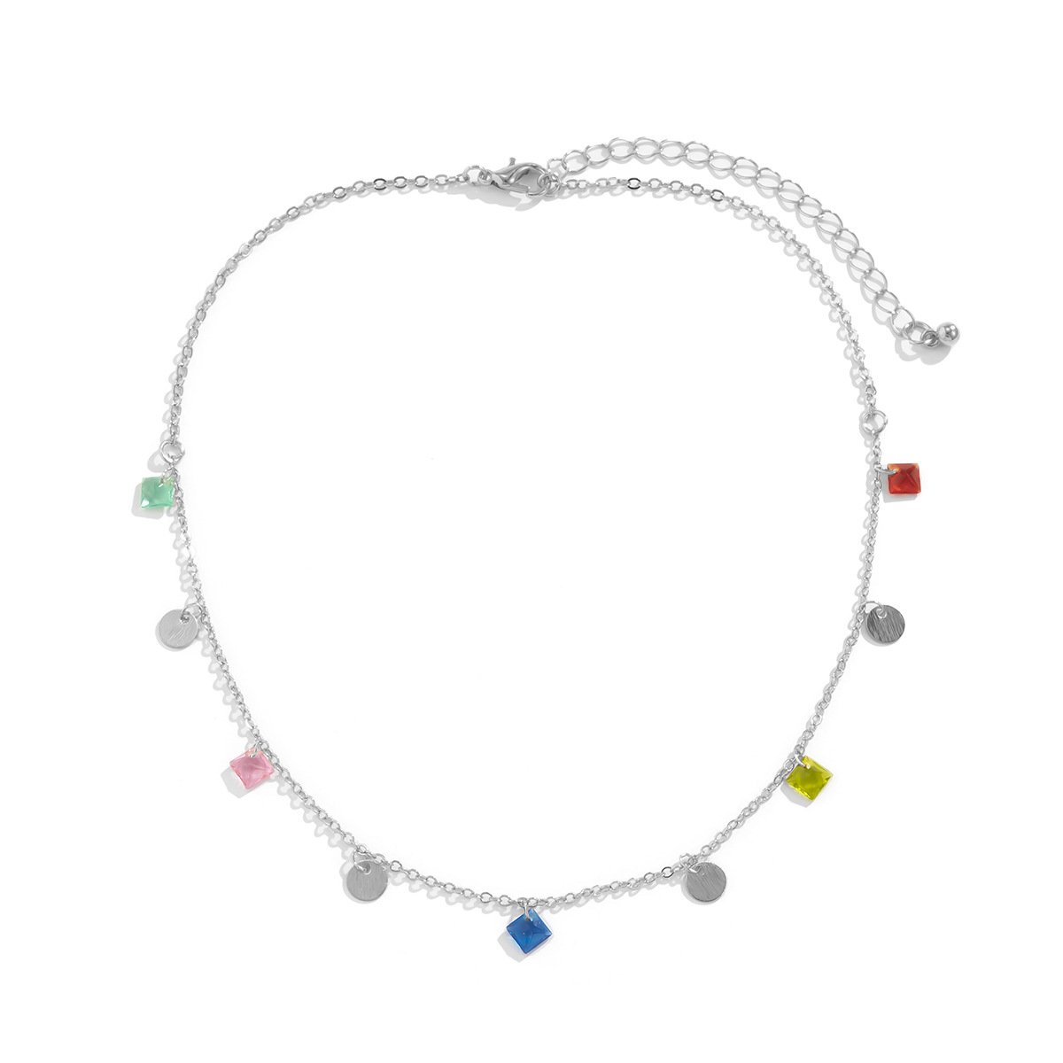 Collier En Alliage D&#39;étoiles À Pampilles Suspendus En Cristal D&#39;imitation De Couleur Bohème display picture 3