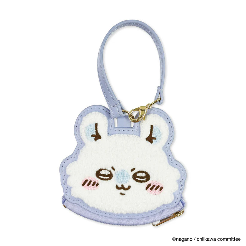 Japón Gigawa encantador tipo de cabeza de dibujos animados bolso de cambio pequeño bolso de chicas bolso de peluche bordado bolso de monedas