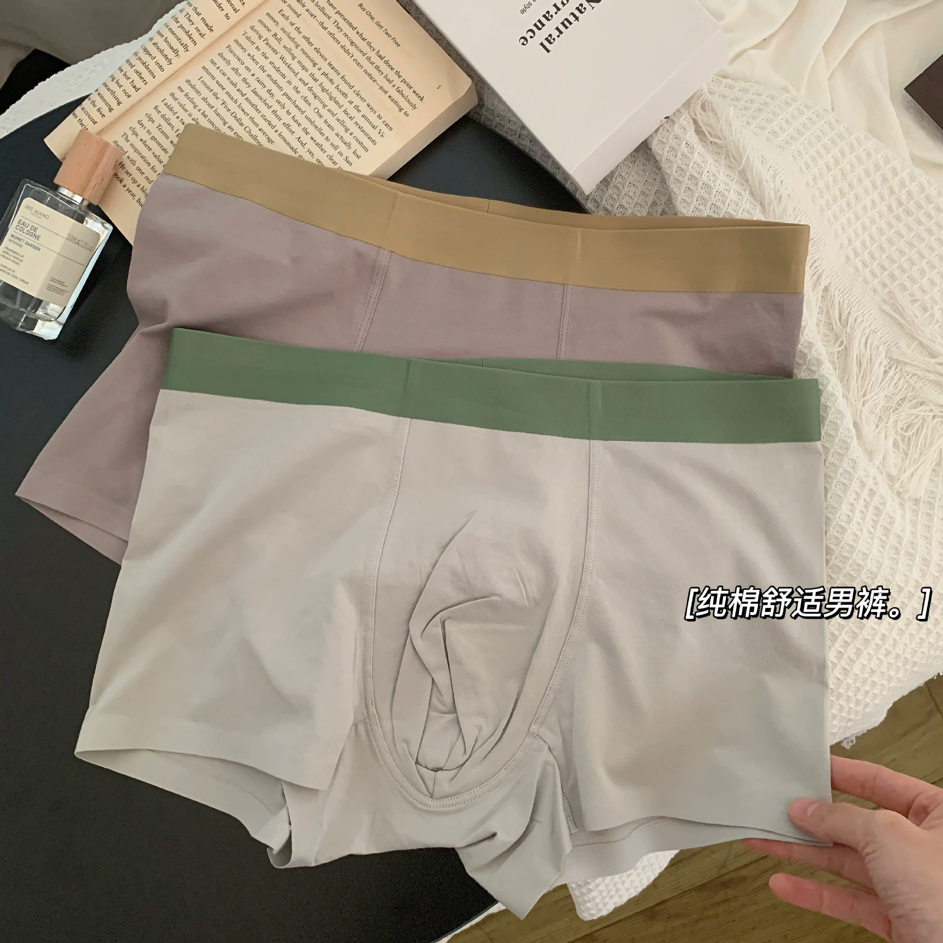 作柚 Дышащие хлопковые штаны, шорты, средняя посадка, для подростков