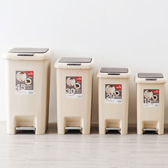 メーカー直供足踏みゴミ箱家庭用台所トイレの大型蓋付きダブルカバー押しゴミ箱卸売り