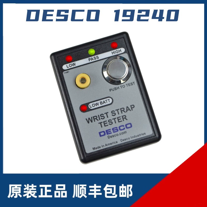 Тестер ремешка для запястья в США DESCO19240 тестер однопроводный антистатический браслет