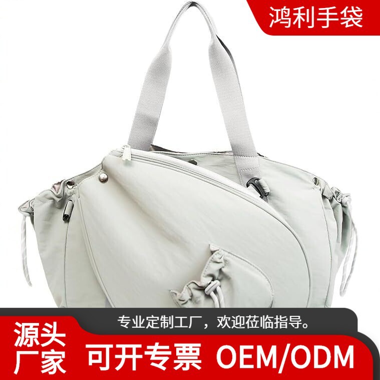 Cross-border tennis bag, unisex, large capacity, multi-functional badminton racket bag, pickleball sports and fitness bag, handheld and shoulder bag