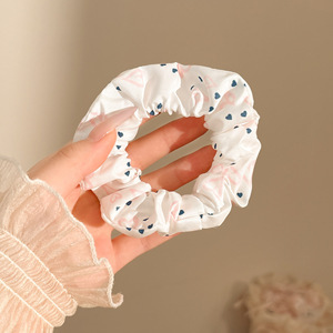 Anillo de cabello perezoso coreano cuerda de cabeza intestino grande niñas de alto nivel de la sensación de cabello de alta elasticidad correa de cabello de cabello super grande