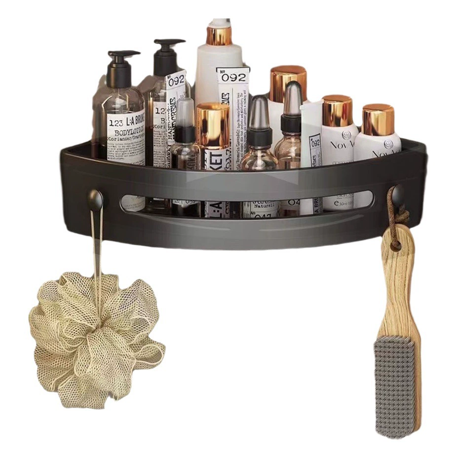 Треугольная стойка для хранения ванной комнаты Стеллаж для хранения ванной комнаты без перфорации вешалка для полотенец