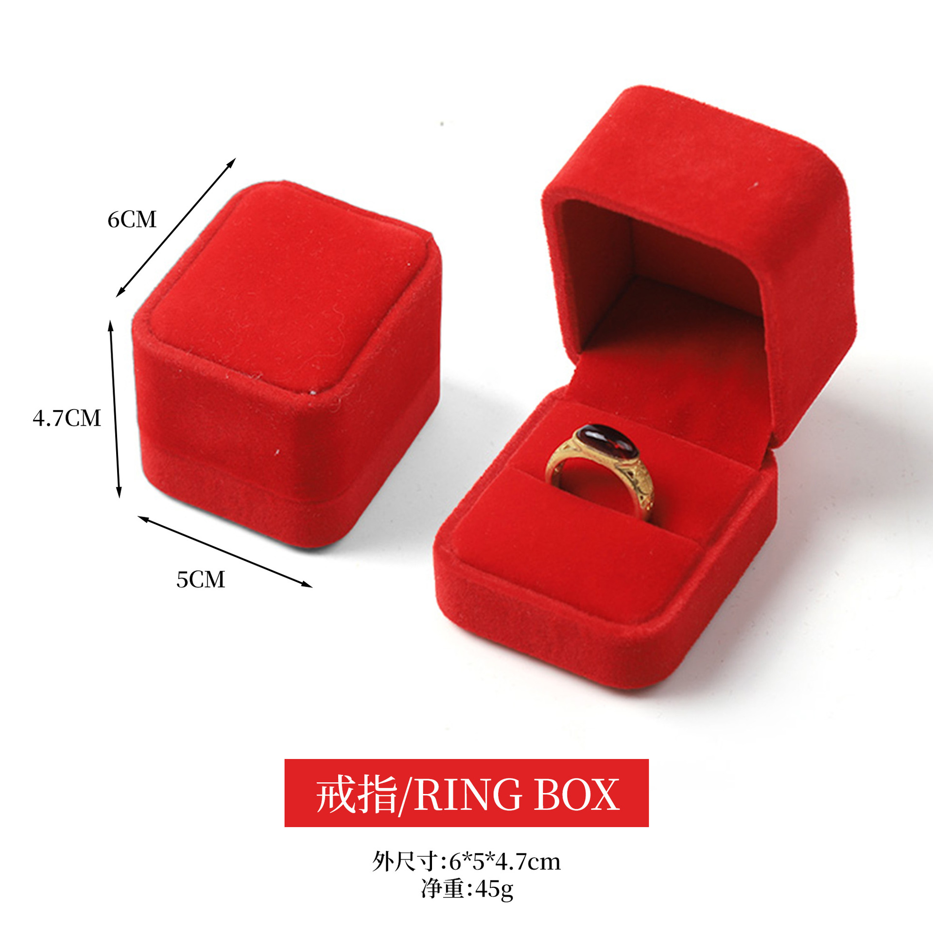 Nuevo joyero octogonal de terciopelo, caja para pendientes y anillos para el 25 aniversario, caja para guardar collares, pulseras y brazaletes con un toque de alta gama. image 31