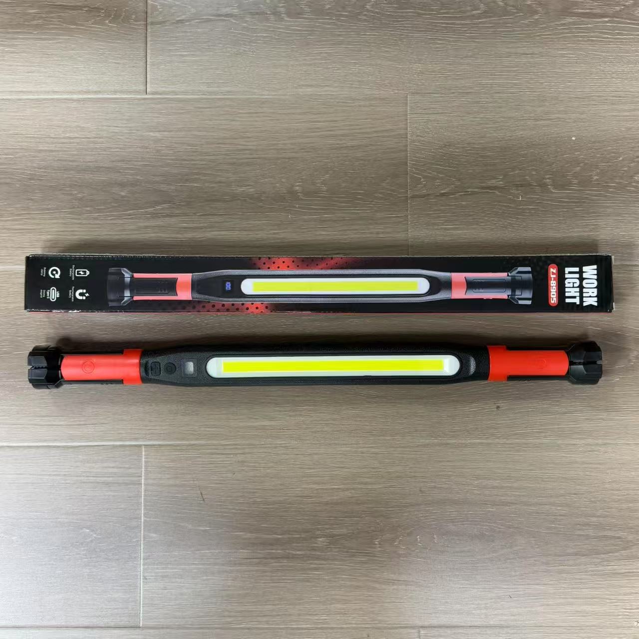 Cross-border best-selling work light, outdoor multifunctional magnetic inspection light, long-lasting, high-brightness, with hook, car repair light