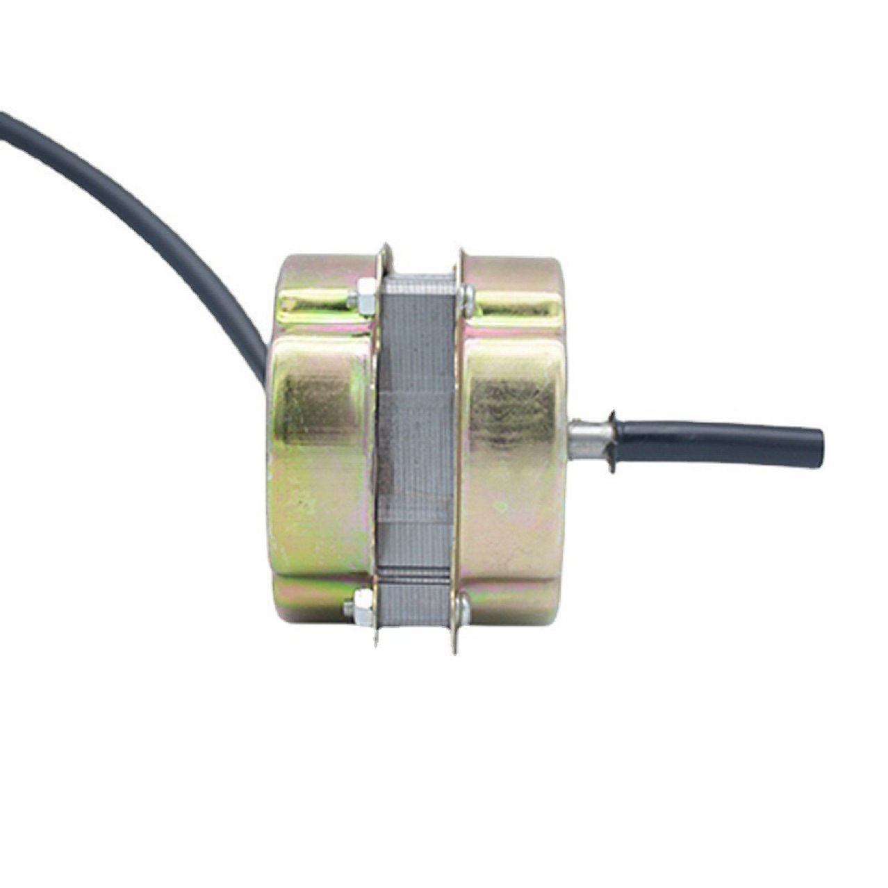 单相异步风扇电机工业马达 220V 78 14排气扇电机批发电动机金色