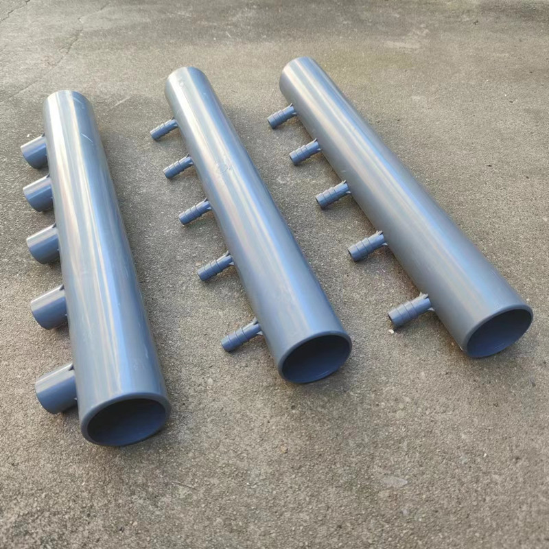 塑料5孔PVC管变径分流器分支管养殖气排气流分配器增氧管道分水器