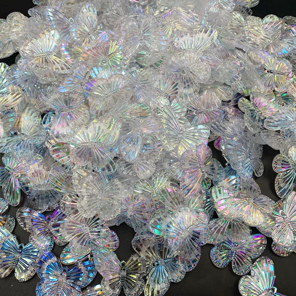 Transparent White Symphony Approximately 230 pieces per pound