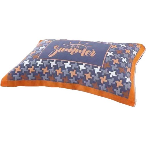 Pillow towel, high-end gauze pillow cover, multi-layer dirt-resistant and sweat-absorbent dormitory, high-end enlarged and thickened, four-season household wholesale