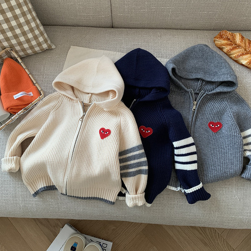 Children's thickened sweater 0-6 years old Korean children's clothing boy hoodie female baby fashion sports sweater CY779