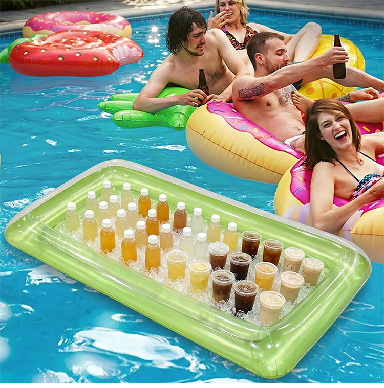 Transparenter Aufblasbarer Pool Kühler Als Schwimmendes Tablett_voghion.com