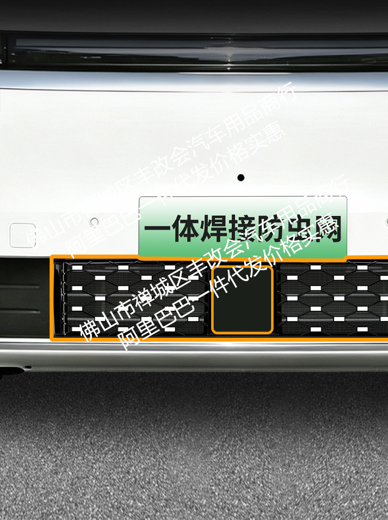 Suitable for Leapmotor D99 pure electric version/rechargeable version, integrated welded car insect-proof mesh, special accessory for the front grille