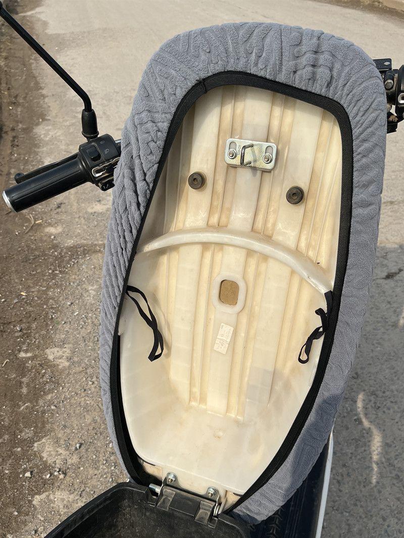 New Elastic Anti-Scalding Electric Car Seat Cushion Cover Battery Car Scooter Universal Sun Protection Four-Season Universal Anti-Slip