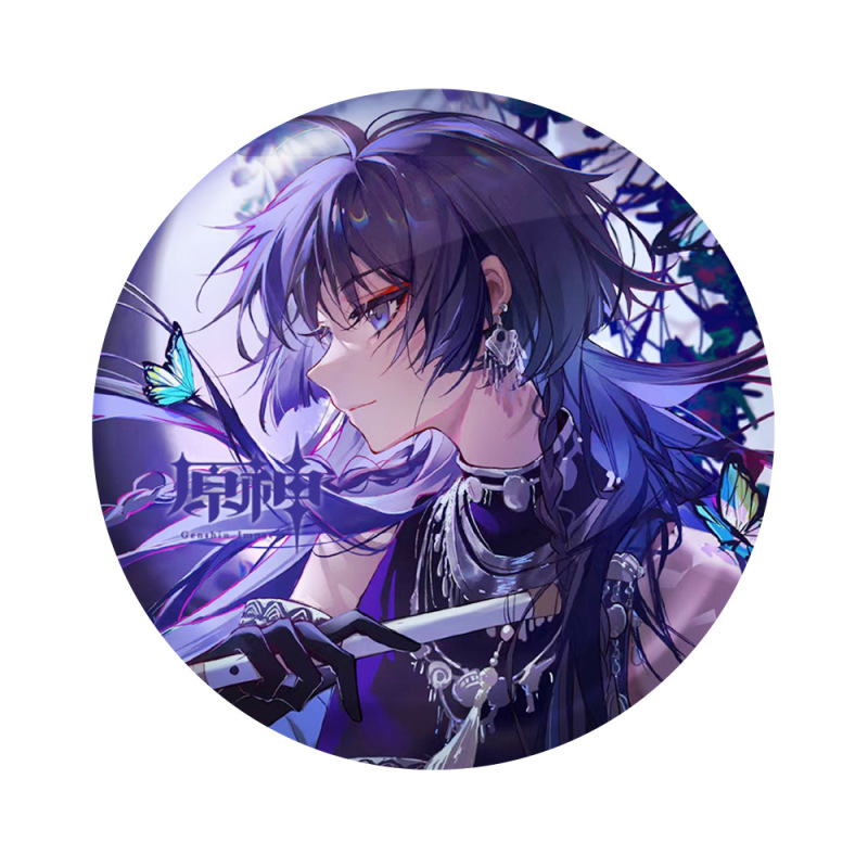 元神同人放浪者散兵周辺バッジ|undefined